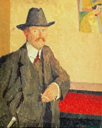 Portrait de Charles Ginner, vers 1911